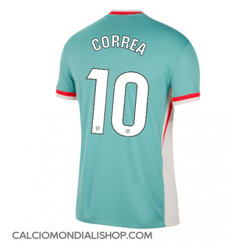 Maglie da calcio Atletico Madrid Angel Correa #10 Seconda Maglia 2024-25 Manica Corta